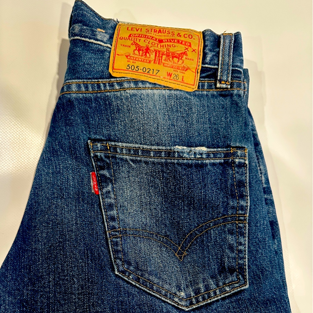 Levi's 505 Blue Jeans
